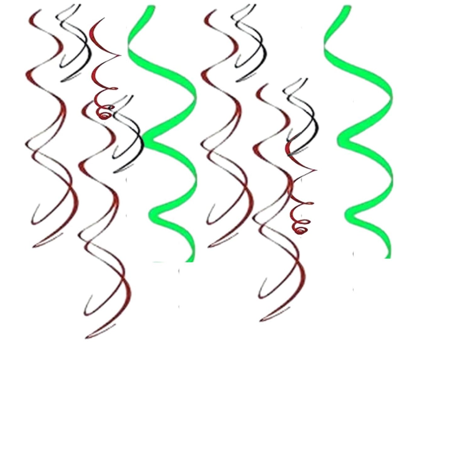 12 pcs Car Birthday Theme Swirl Decorations for Boys – Racing Car Theme Birthday Decoration for Boys Bday Decor Set