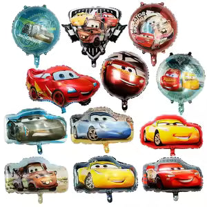 Car Foil Balloon 5 Pcs Set – Theme Birthday Decoration Items