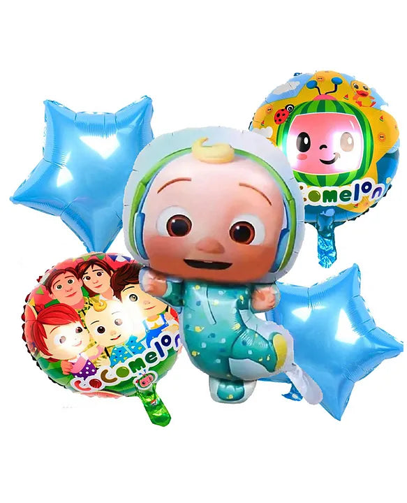 CoComelon Birthday Decoration Combo Kit – Full Party Set (159 Pcs)