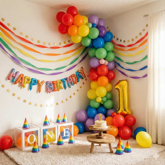 It's Your Kids First Birthday Surprise Decor Kit