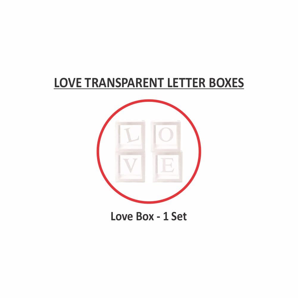 White Love & Baby Boxes – Decorative Cardboard Box for Decor