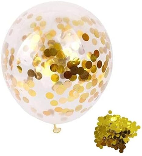 Gold Tinsel Hanging Decoration Set – 8 Pack Metallic Foil Jellyfish Décor