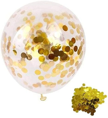 Gold Tinsel Hanging Decoration Set – 8 Pack Metallic Foil Jellyfish Décor