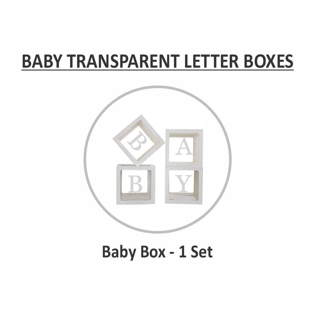 White Love & Baby Boxes – Decorative Cardboard Box for Decor