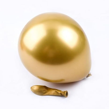 Gold Tinsel Hanging Decoration Set – 8 Pack Metallic Foil Jellyfish Décor