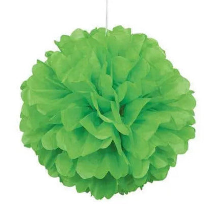 Green Tissue Paper Pom Poms – Flower Balls(14 Inch)