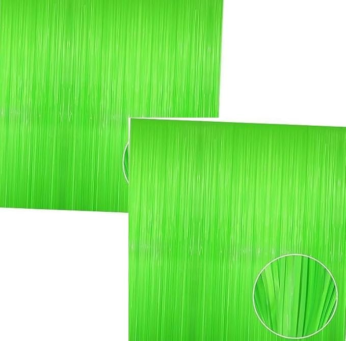 Pastel Green Foil Curtain Backdrop – 2Pcs Set | Fresh & Natural Party Decor