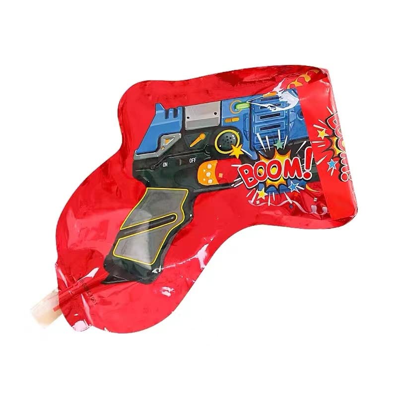 Fireworks Guns Handheld Confetti Poppers – 3 Piece Set | Inflatable Toy Confetti Shooters