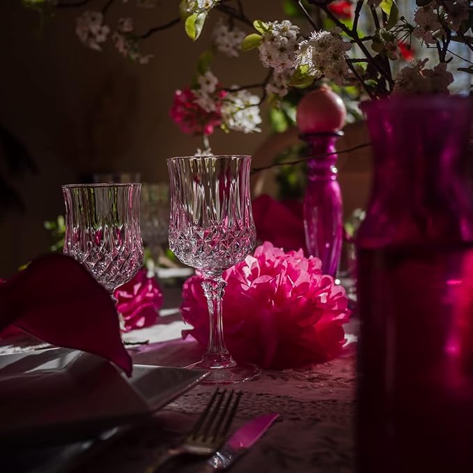 Hot Pink Tissue Paper Pom Poms – Flower Balls (12 Inch)