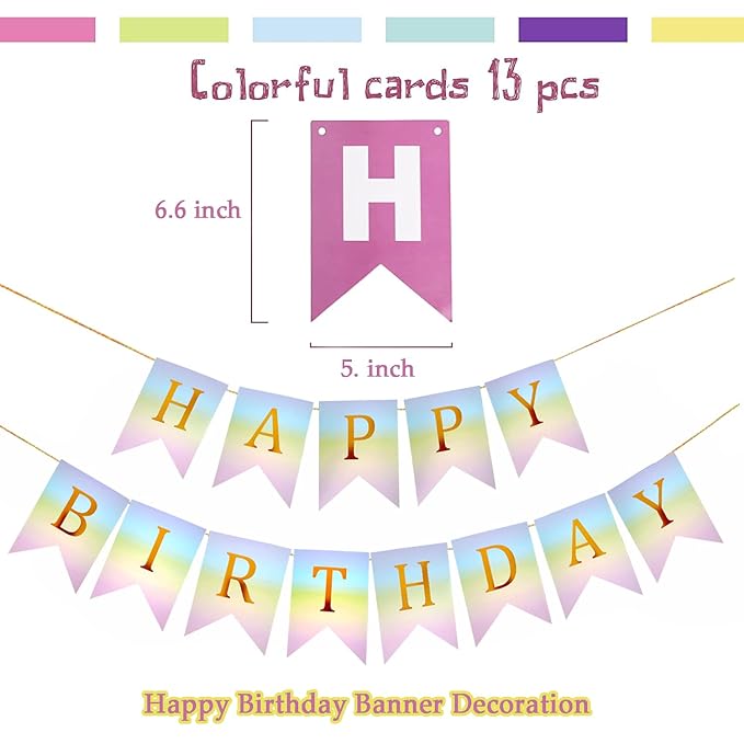 Happy Birthday Banner – Magical Party Decor for Celebrations