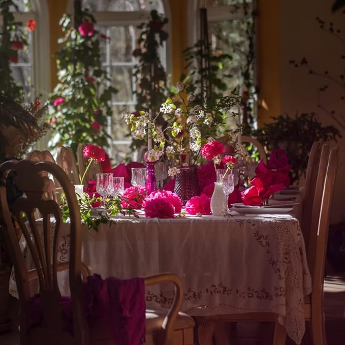 Hot Pink Tissue Paper Pom Poms – Flower Balls (12 Inch)