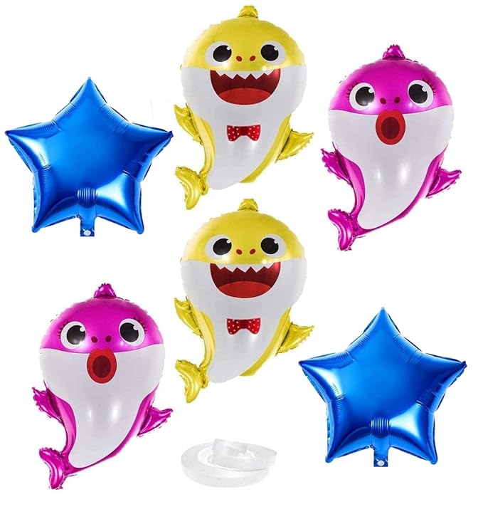 Baby Shark Birthday Decoration Combo (99 Pcs)– Full Party Set