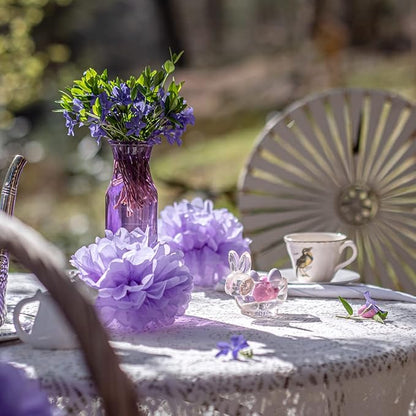 Lavender Tissue Paper Pom Poms – Flower Balls(14 Inch)