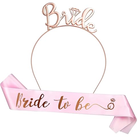 Bride To Be Rose Gold Party Bundle – Complete Bridal Shower & Bachelorette Decoration Set