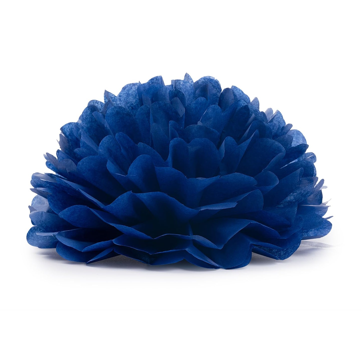 Navy Blue Tissue Paper Pom Poms – Flower Balls (10 Inch)