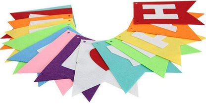Happy Birthday Banner – Multicolour