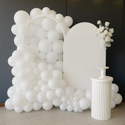 White Balloons For Decoration - Pack Of 25 Pcs Pearl White Balloons