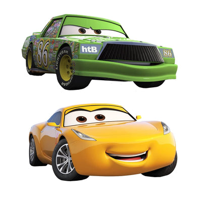 Cars Theme Paper Cutouts for Birthday Parties, Cars Theme Supplies Décor, Racing Cars Birthday Decoration, Cutouts (10 pcs)