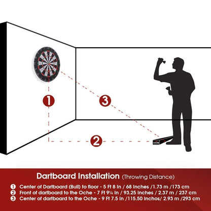 Magnetic Dart Board Game Set
