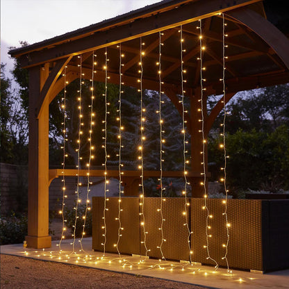 LED String Lights – 10m Warm White Plug-In (Golden glow)