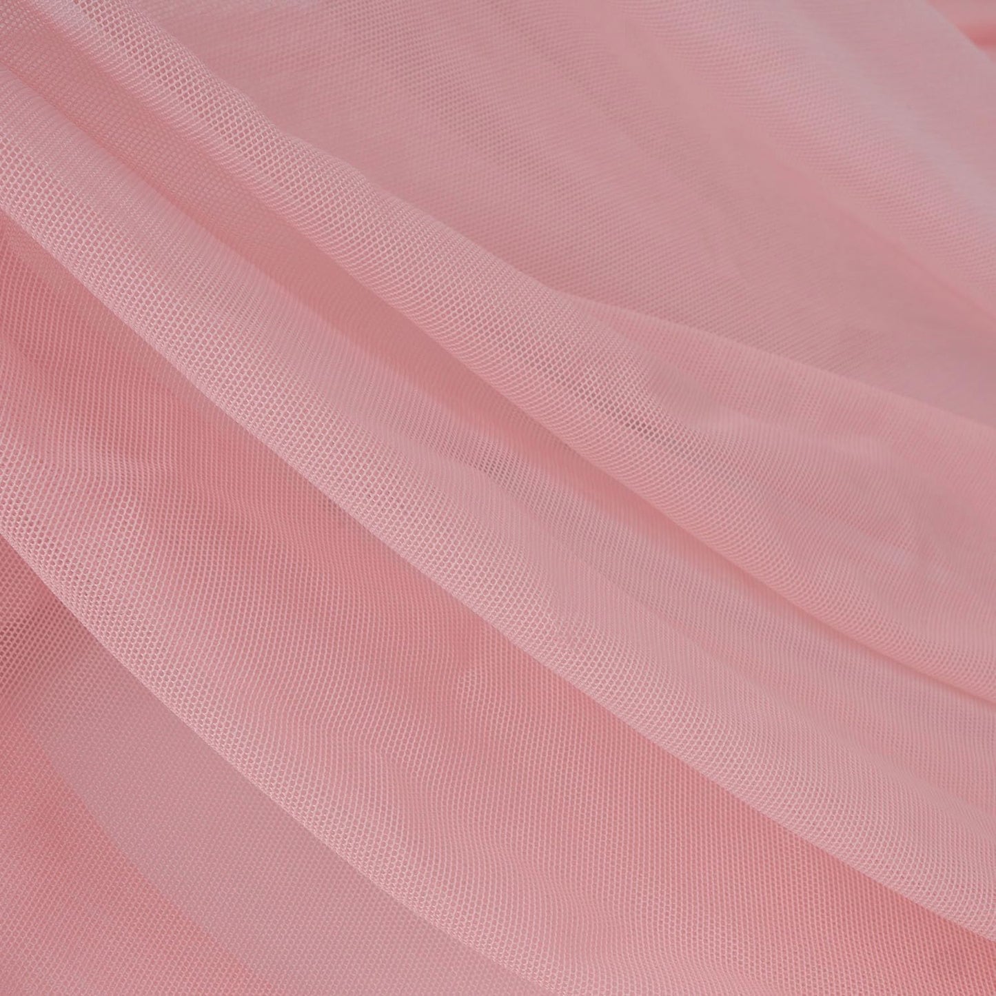 Net Fabric Cloth for Multi Purpose Decoration (Baby Pink)