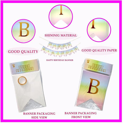 Happy Birthday Banner – Magical Party Decor for Celebrations
