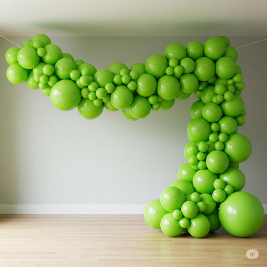 Lime Green Balloons – Pack of 50