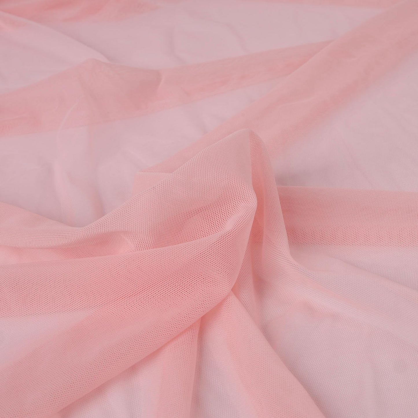 Net Fabric Cloth for Multi Purpose Decoration (Baby Pink)