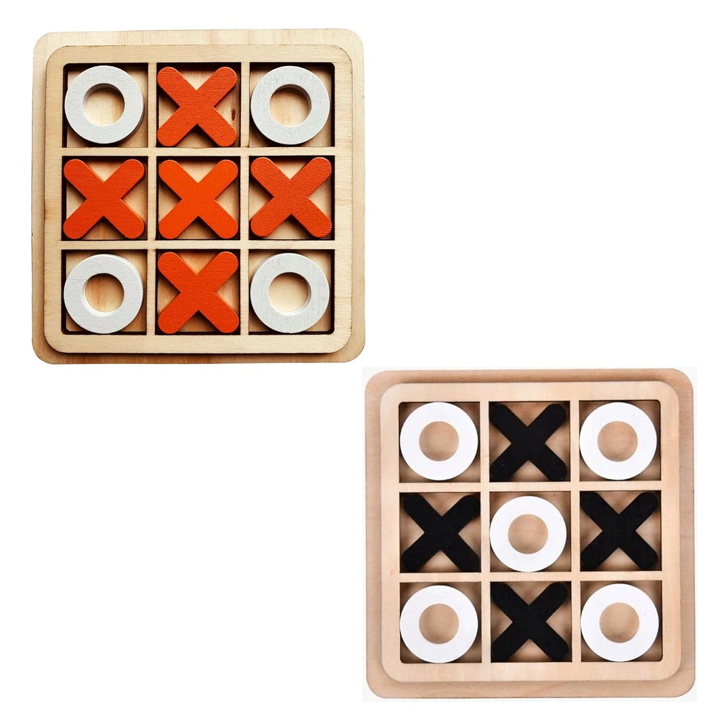 Wooden Tic Tac Toe Game