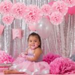 Pink Tissue Paper Pom Poms – Flower Balls 10 inches