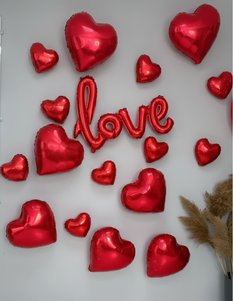 "Hearts and Script"  Valentine's Kit
