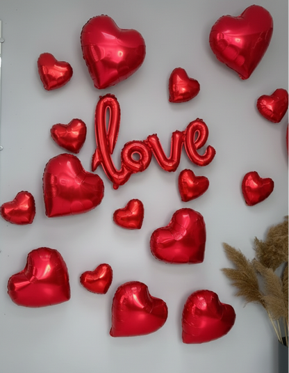 "Hearts and Script"  Valentine's Kit