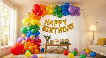 Rainbow Theme Party