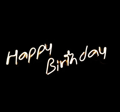 Happy Birthday Neon Sign