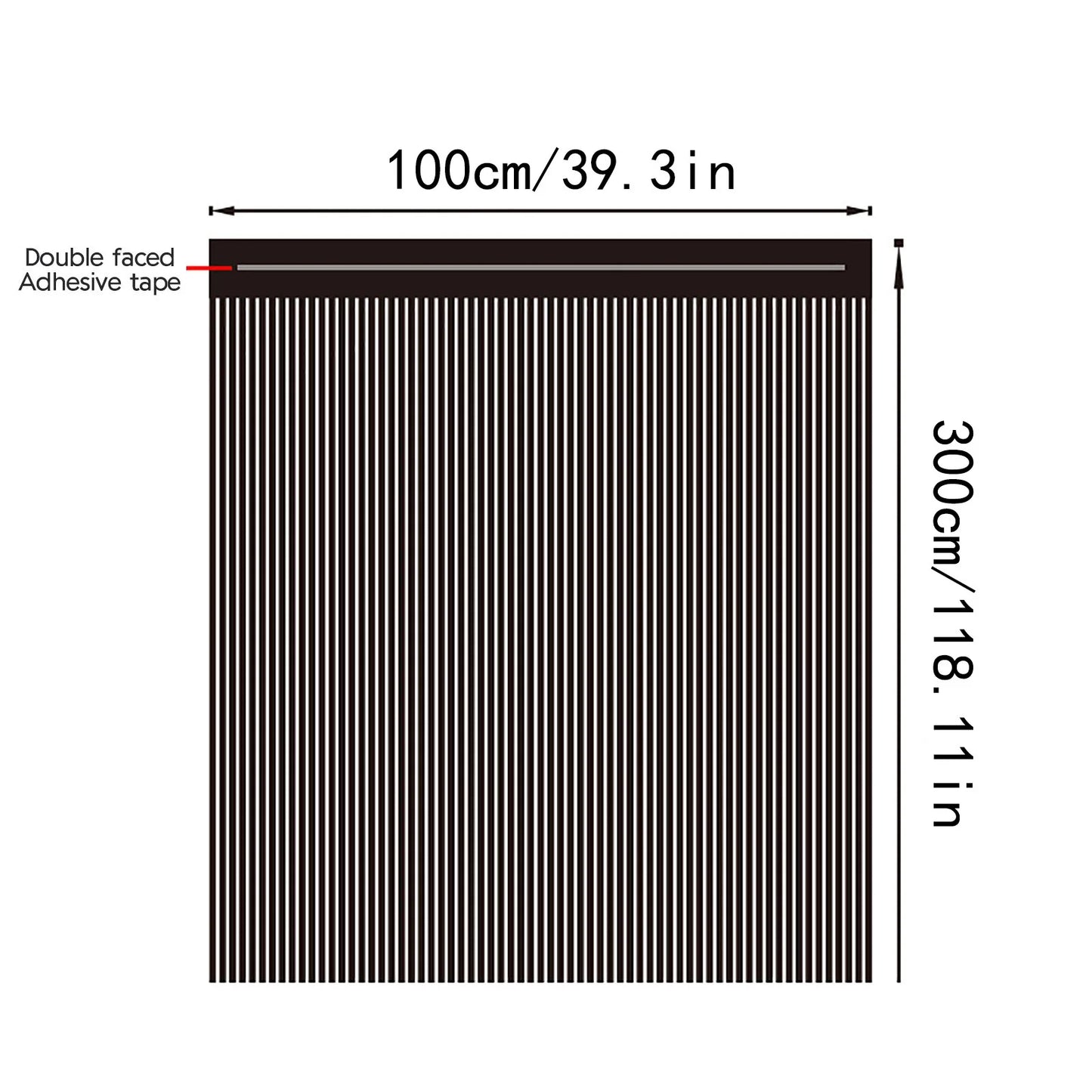 Foil Curtain for Party Decoration – Shiny Silver Fringe Backdrop (Pack of 2)