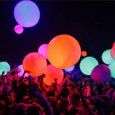 10 LED Light Up Balloons – Mixed Colors, Flashing Glow Balloons (Lasts 24 Hours)