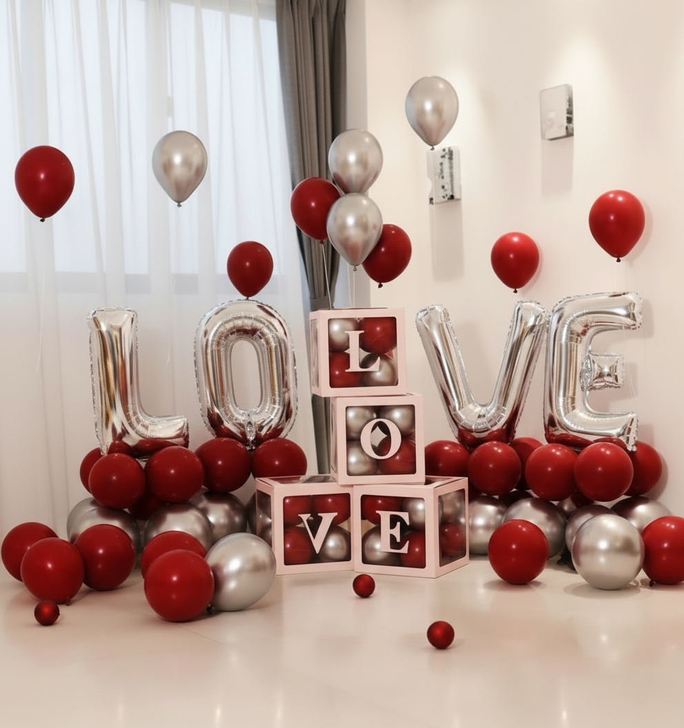 Love Celebration Party Decor Set