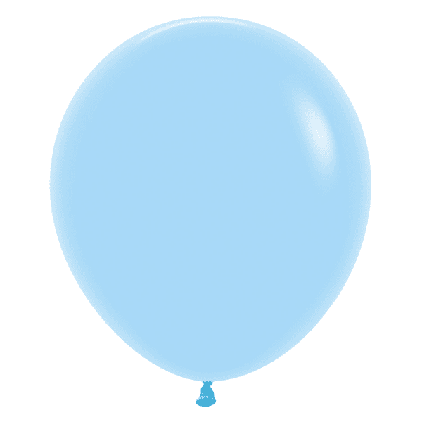 Pastel Blue Balloons – Pack of 25